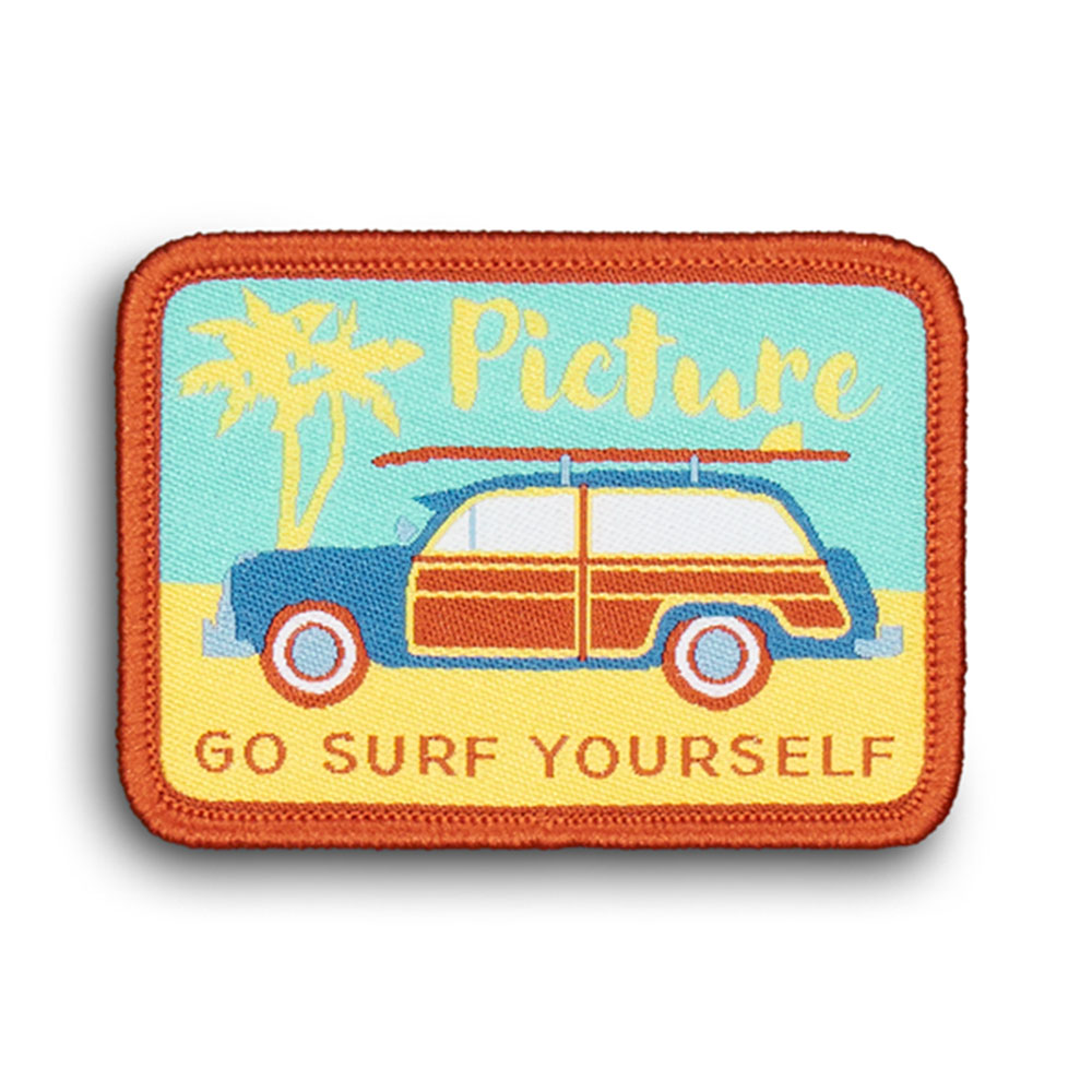 Туристическа термо кръпка Picture Organic Thermo Cool Patch Blue Surf