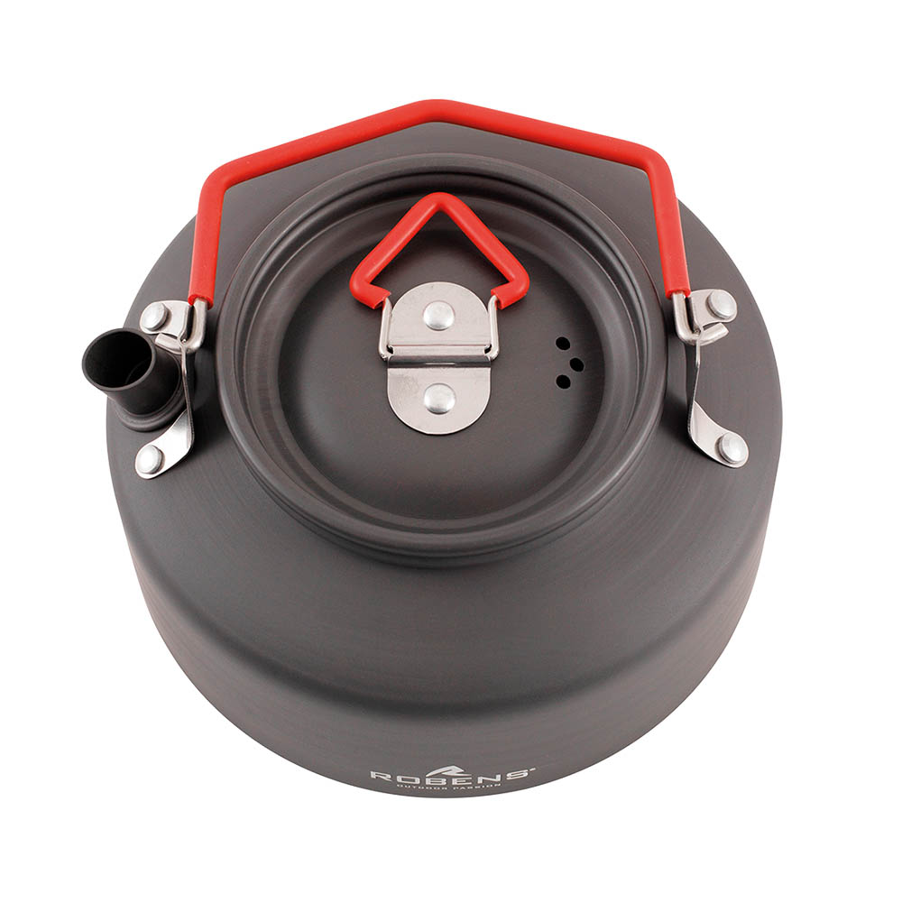 Алуминиев чайник Robens Basecamp Pro Kettle 1L - ултралек и компактен за къмпинг и туризъм