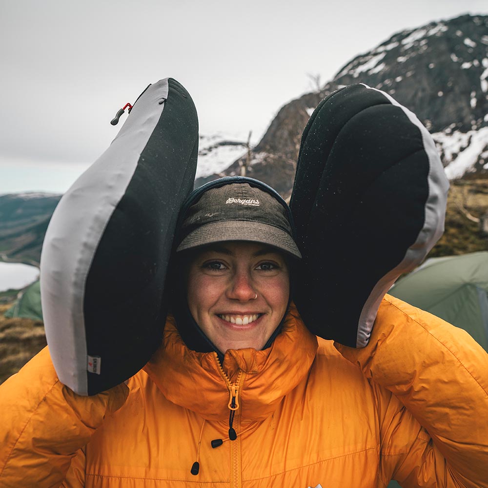 Надуваема възглавница Robens Mountain Pillow Insulated