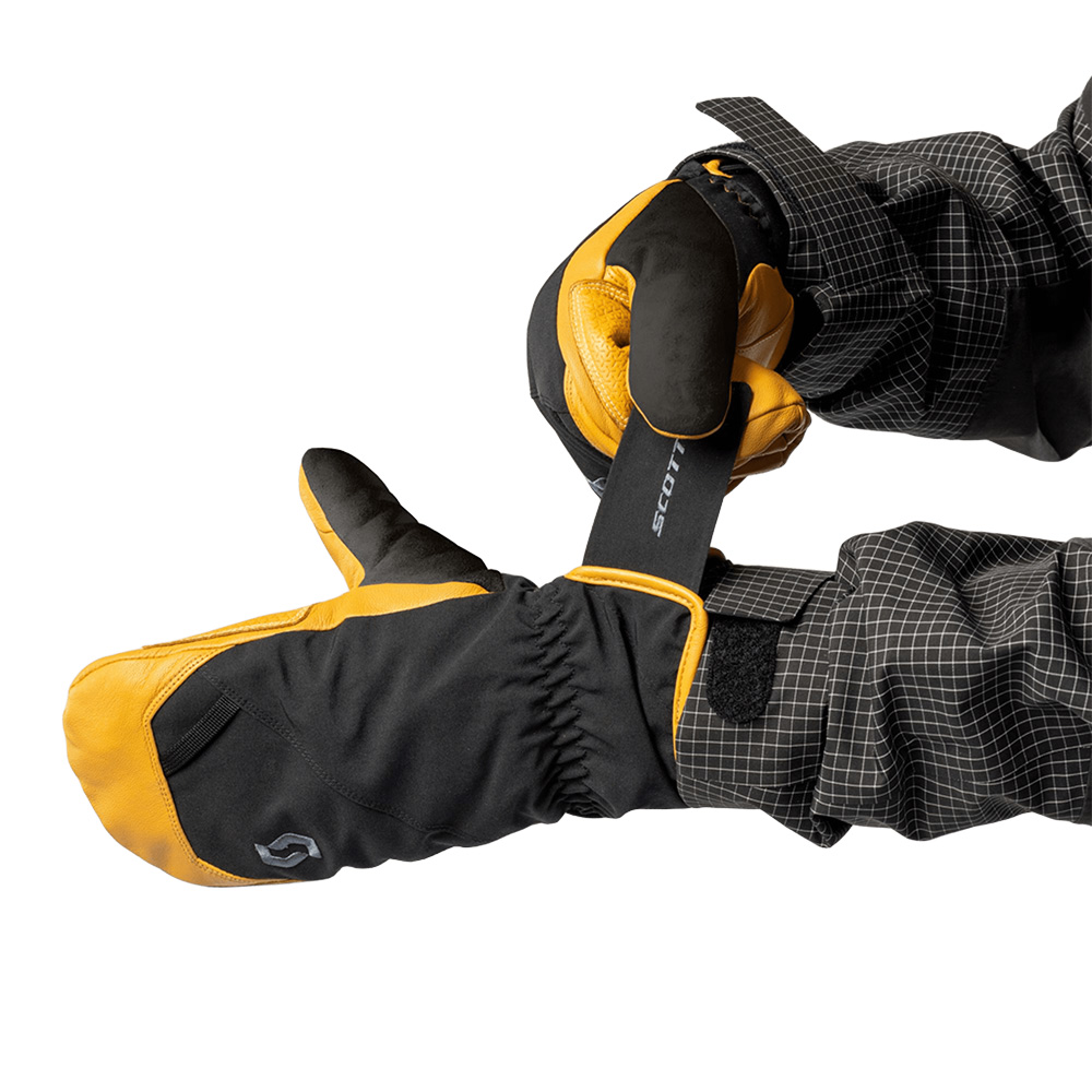 Ръкавици лапи за планинарство Scott Explorair Pro GTX Mitten Black