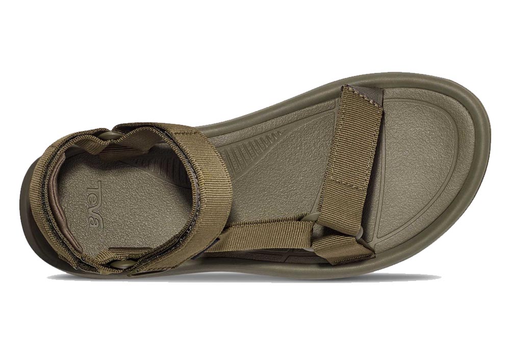 Men's hiking sandals TEVA Hurricane XLT 2 Men Sandals Olive - in the city, in the mountains, for fishing and water sports