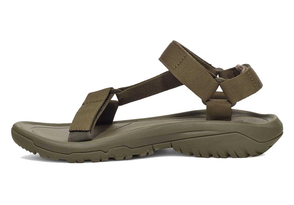 Men's hiking sandals TEVA Hurricane XLT 2 Men Sandals Olive - in the city, in the mountains, for fishing and water sports