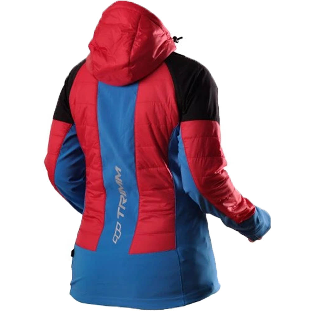 Дамско яке с изолация Trimm Contra Red / Jeans Blue 2025