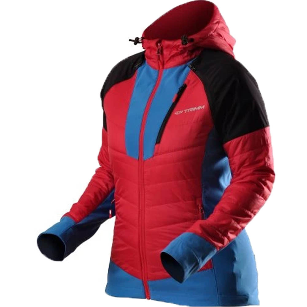 Дамско яке с изолация Trimm Contra Red / Jeans Blue 2025