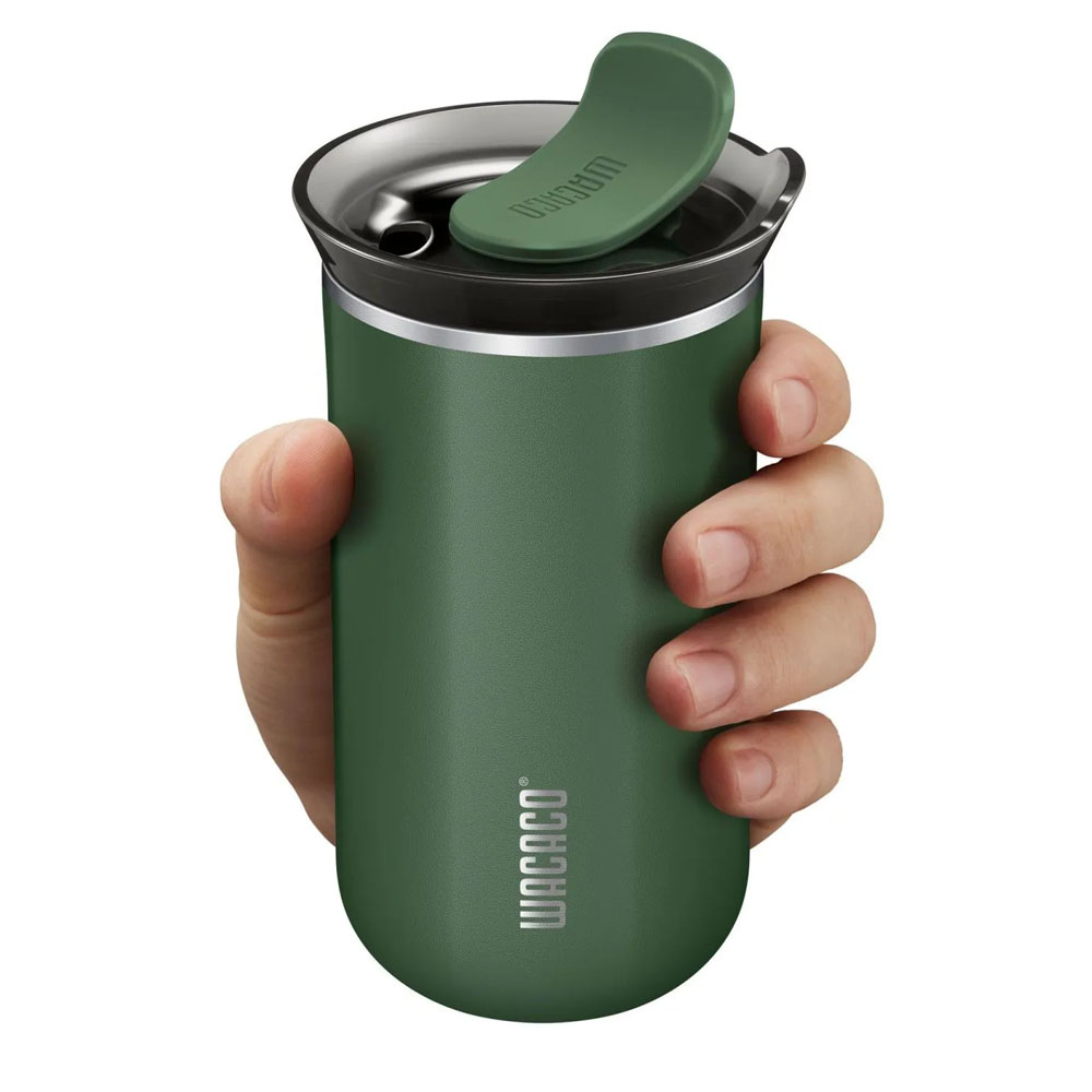 Вакумно изолирана чаша Wacaco Octaroma Lungo 300ml. Pomona Green