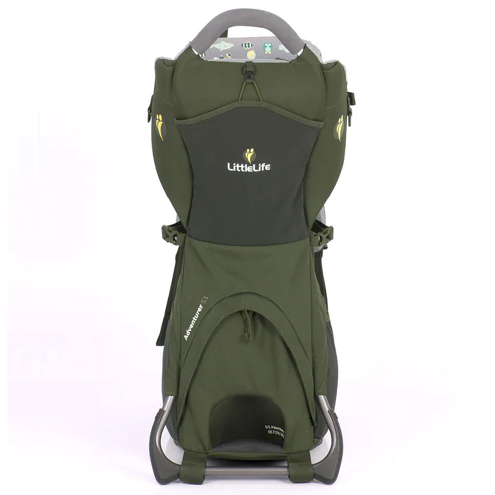 Туристическа раница за носене на дете LittleLife Adventurer S3 Child Carrier Green