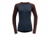 Дамска термо блуза от мерино вълна Devold Duo Active Merino 205 Shirt Woman Ink 2023