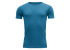 Мъжка тениска от мерино вълна Devold Breeze Man Tee Blue Melange 2022