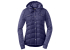 Дамско пухено хибридно яке Outdoor Research Plaza Down Jacket Blue Violet