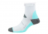 Спортни компресиращи чорапи PAC 6.2 Running Reflective Pro Mid Compression White / Mint