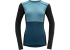 Дамска термо блуза от мерино вълна Devold Lauparen Merino 190 Shirt Woman Moon / Ink 2024