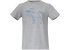 Детска тениска Bergans Graphic Youth Tee Grey Melange / Strong Blue