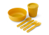 Комплект прибори за хранене за един човек Sea to Summit Passage Dinnerware Set 1P-Arrowwood Yellow