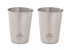 Комплект две чаши от неръждаема стомана Robens Sierra Steel Cup Set