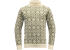 Вълнен пуловер Devold Hoddevik Wool High Neck Sweater Offwhite / Olive 2024