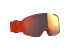 Ски маска Scott Shield Goggle Rust Red / Solar Red Chrome 2024