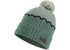 Зимна шапка от мерино вълна PAC Nature Akela Merino Pom Beanie Green