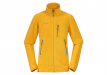 Детско поларено яке Bergans Runde Youth Jacket Light Golden Yellow / Smoke Blue 2023