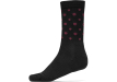 Туристически чорапи Icebug Active Merino Sock Spots Black / Hibiscus