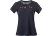 Дамска тениска от мерино вълна Bergans Vaagaa Explore Merino Tee Women Navy Blue / Faded Orange 2024