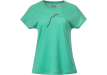 Дамска тениска от мерино вълна Bergans Tind Altitude Merino Tee Women Light Malachite Green 2024