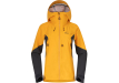 Дамско софтшел яке Bergans Y MountainLine Hybrid Softshell Jacket Women Mango Yellow / Dark Shadow Grey 2024