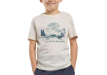 Детска тениска Jack Wolfskin Graphic Cotton T-Shirt Kids PRINT Cotton White 2025