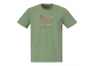 Мъжка тениска Bergans Graphic Tee Jade Green / Chalk Sand 2023