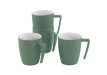 Комплект от четири чаши Outwell Gala 4 Person Mug Set Shadow Green
