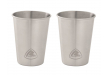 Комплект две чаши от неръждаема стомана Robens Sierra Steel Cup Set