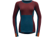 Дамска двулицева термо блуза от мерино вълна Devold Tuvegga Sport Air Merino Shirt Woman Flame 2024