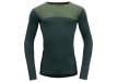 Мъжка термо блуза от мерино вълна Devold Lauparen Merino 190 Shirt Man Forest / Woods 2023