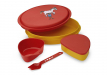 Комплект детски съдове за хранене Primus Meal Set Pippi Red