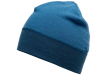 Двулицева шапка от мерино вълна Devold Kvitegga Merino Beanie Blue
