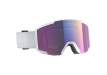 Ски маска Scott Shield Goggle Mineral White / Enhancer Teal Chrome с допълнитена плака Illuminator Blue Chrome 2024