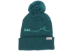 Зимна шапка от мерино вълна Bergans Tind PowPow Pom Wool Beanie Malachite Green