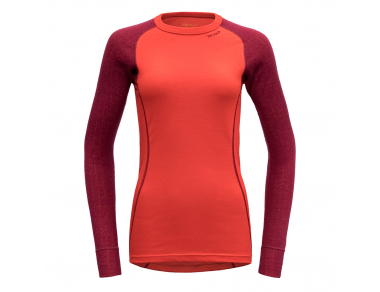 Дамска термо блуза от мерино вълна Devold Expedition Woman Shirt Beetroot 2022
