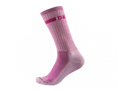 Дамски туристически чорапи Devold Outdoor Medium Woman Socks Pink 2023