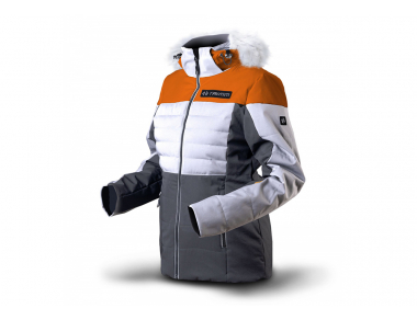 Дамско ски яке Trimm Gira Signal Orange / White / Grey 2023