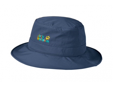 Детска шапка с периферия Jack Wolfskin Supplex Wingtip Hat Kids Dark Indigo 2022