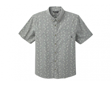 Мъжка туристическа риза с къс ръкав Outdoor Research Janu Light Pewter