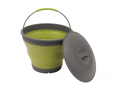 Сгъваема кофа с капак Outwell Collaps Bucket w/lid Lime Green
