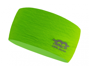 Лента за глава PAC Merino Headband Lime