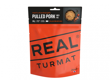 Дърпано свинско с ориз REAL Turmat Pulled Pork with Rice - 500g