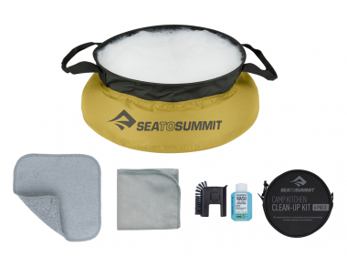Кухненски сет за почистване Sea to Summit Camp Kitchen Clean-Up Kit 6 Piece Set