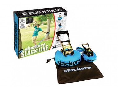 Лента за ходене слаклайн Slackers Slackline Classic set 15 метра