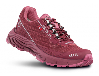 Дамски туристически обувки ALFA Drift Advance GTX W Burgundy 2022
