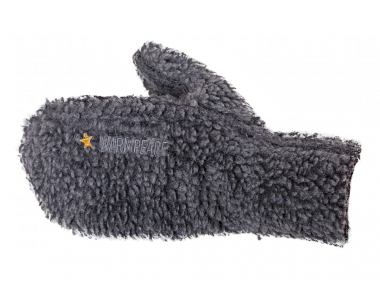 Ръкавици лапи за туризъм и ежедневие Warmpeace Bea Mittens Wool Grey 2023