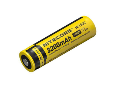 Акумулаторна литиево-йонна батерия Nitecore NL1832 Li-Ion 18650 - 3200mAh - 3.7V