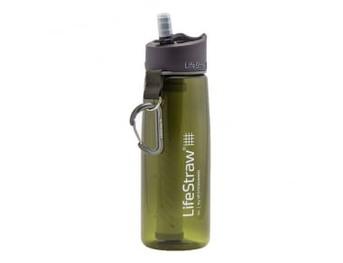 Бутилка за вода с филтър LifeStraw Go 2-Stage Filtration Green
